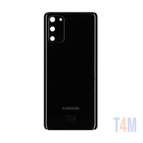 TAMPA TRASEIRA COM LENTE SAMSUNG GALAXY A03S/A037 PRETO